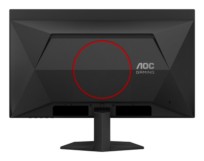 Гејминг монитор AOC G4 Q27G41ZDF, 26.5\", QHD QD OLED, црн со црвена боја