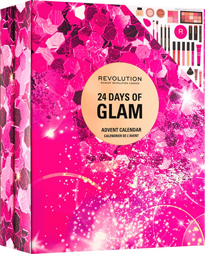 Set për fytyrë Revolution Advent calendar 24 Days of Glam, 24 pjesë