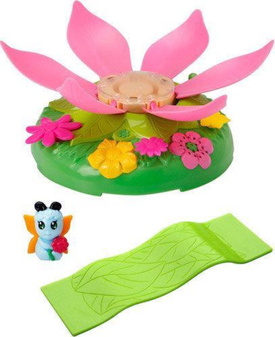 Set loje WowWee Lite Sprite Deluxe Playset Flower, me drita dhe zhurma, për kalamaj