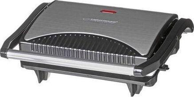 Grill elektrik Esperanza EKG006, 750 W, i zi / argjendtë