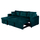 Divan këndor krevati Wayne HM3028.13, 224x147x85 cm, velvet, i gjelbër