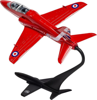 Set modelimi Airfix Red Arrows Hawk Starter Set, avion lodër, shumëngjyrësh