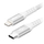 Kabllo karikues AlzaPower AluCore USB C në Lightning, 2m, MFi, argjendtë