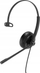 Kufje me kabllo Yealink UH34 Lite Mono UC, USB A, me mikrofon, e zezë