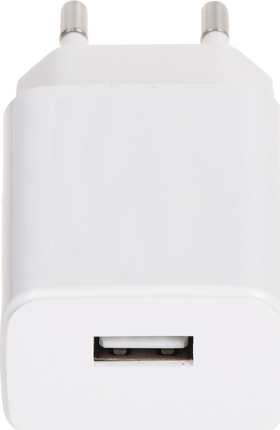 Karikues muri USB 5V 2A, dalje USB A, i bardhë
