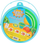 Kovë plazhi Beach Toys, silikoni palosës, për kalamajt, jeshile me blu