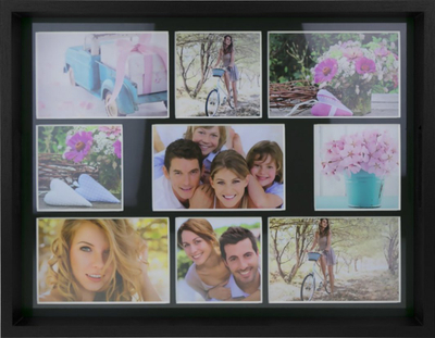 Tabaka fotografish ZEP Photo Tray W002, 43x35 cm, dru, e zezë