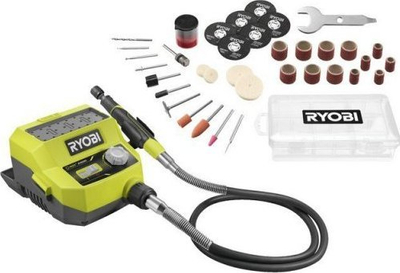 Mjet rrotullues stacionar Ryobi ONE+ RRTS18-0A35, 18V, 35 aksesorë, jeshil