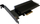 Adapter PCIe LC-Power LC-PCI-M2-NVME-ARGB, për SSD M.2 NVMe, ARGB, i zi