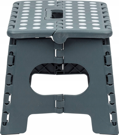 Stol palos për banjo, 22 cm, plastikë, gri