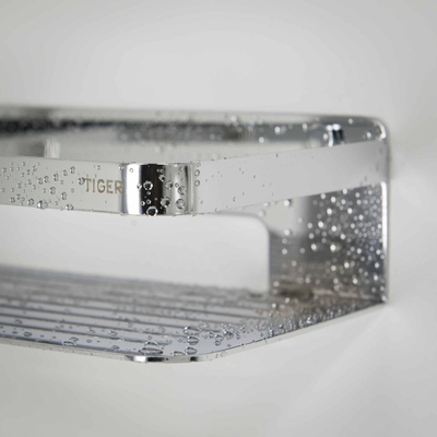 Shportë dushi Tiger Caddy 1400030346, çelik inox, montim në mur, krom
