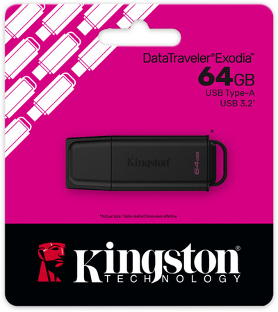 USB flash Kingston DataTraveler Exodia G2, 64GB, USB 3.2, i zi