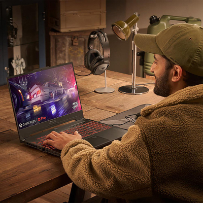 Laptop ASUS TUF Gaming A16 FA607NU-R5085W, 16", AMD Ryzen 5 7535HS, 8GB RAM, 512GB SSD, NVIDIA GeForce RTX 4050, Windows 11 Home, i hirtë