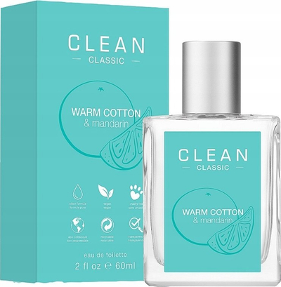 Parfum Clean Warm Cotton & Mandarin, ujore florale, uniseks