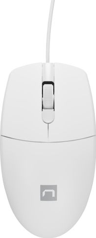 Mouse me kabllo Natec Ruff 2, optik 1000 DPI, USB, i bardhë