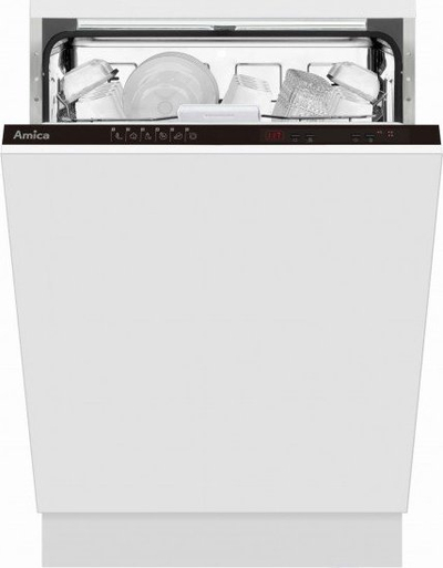 Enëlarëse e inkastruar Studio DIV62E6a, 60 cm, 13 sete, e zezë
