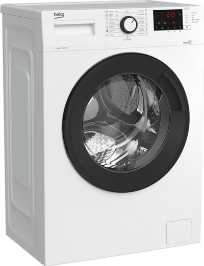 Lavatrice Beko WUE6512DBA, me avull, motor ProSmart Inverter, e bardhë