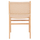 Karrige IGNACIO, dru rubberwood, litar i thurur, 50×60×87 cm (HM9330.01)