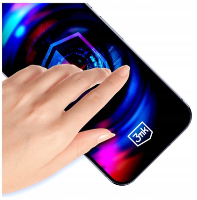 Xham mbrojtës 3MK HardGlass Max Privacy për Apple iPhone 14 Pro, me aplikator, transparent