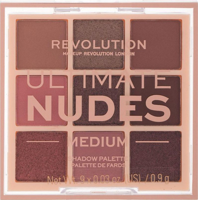Hijesh për sy Makeup Revolution Ultimate Nudes Medium