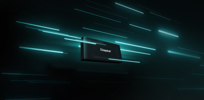 SSD i jashtëm Kingston XS1000, 1TB, USB-C 3.2, deri 1050MB/s, i zi