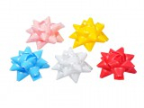 Rozetë dekori Rosette with edge, 6.5cm, set 50 copë, shumëngjyrëshe