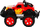 Makinë lodër off-road Mega Creative, me mekanizëm tërhiq e lësho, 13 cm, e kuqe