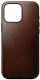 Куќиште од кожа за телефон Nomad Modern Case, iPhone 16 Pro Max, кожа Horween, кафеава Rustic