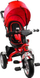 Трицикло Leantoys PRO500, за деца, црвена боја