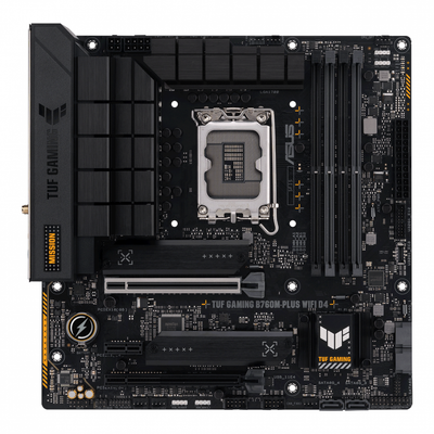 Pllakë amë ASUS TUF Gaming B760M PLUS WiFi D4, LGA 1700, DDR4, e zezë