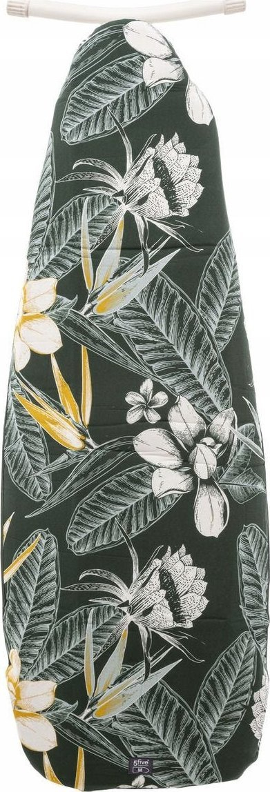 Mbulesë dërrase hekurosje 5five Simply Smart Tropical, 125x45 cm, pambuk, shumëngjyrëshe