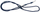 Litar për qen Barry King Rope, i rregullueshëm 120cm, kordon reflektues 6mm, blu navy