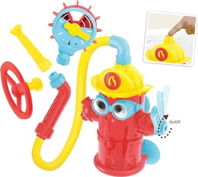 Играчка за бања Yookidoo Ready Freddy Sprinkle, сет 5 делови, со пумпа за вода, повеќебојна