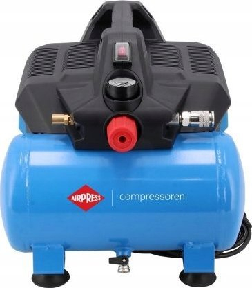 Kompresor pa vaj LMO 6-126, 6L, 1HP, i qetë 78dB
