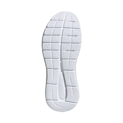 Atlete për goca Adidas Cloudfoam Comfy, rrjetë e ajrosshme, të bardha