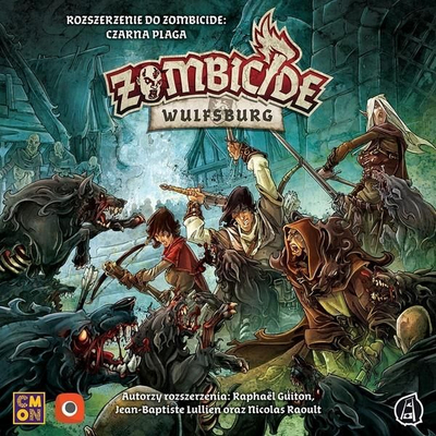 Zgjerim loje tavoline Portal Games Zombicide Wulfsburg, 4 Survivor, misione të reja