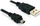 Kabllo USB Delock USB A - MiniUSB 82252, 1.5m, e zezë