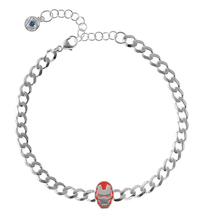 Byzylyk për djem Disney Iron Man Marvel BS00084SRRQL-7-XS, i argjendtë