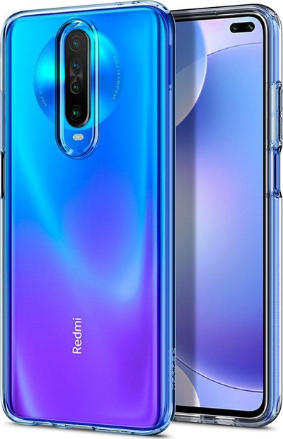 Maskë mbrojtëse Spigen Liquid Crystal për Xiaomi Mi 10T, transparente, TPU, e kthjellët