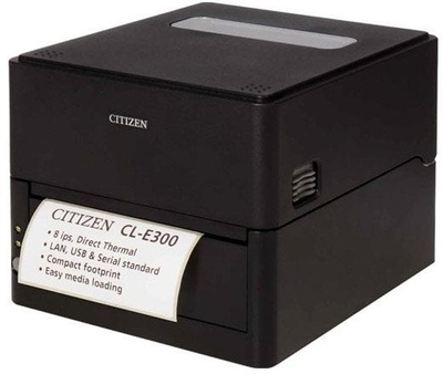 Принтер за етикети Citizen CL-E300, директен термален, 203 dpi, 200 mm/s