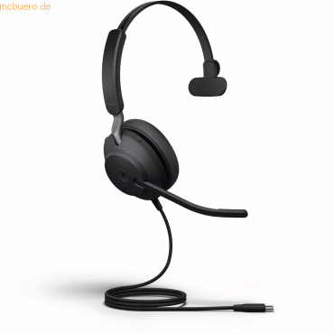 Kufje Jabra Evolve2 40 SE USB C, mono, MS Teams, e zezë