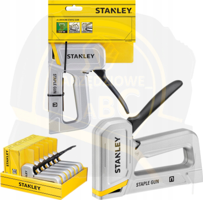 Pistolete kapse Stanley STHT70150-0, heavy duty, metal, e verdhë