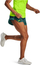 Pantallona të shkurtra vrapimi Under Armour Lighter Than Air Women, slip i integruar, tharje e shpejtë, jeshile