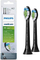 Koka furçe dhëmbësh Philips Sonicare W2 Optimal White HX6062/13, BrushSync, set 2 copë, e zezë