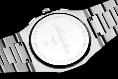 Orë dore për meshkuj adriatica, swiss made A8326.5114CH