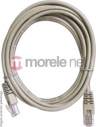 Kabllo patchcord ART, U/UTP, Cat.5e, 1 m, e hirtë