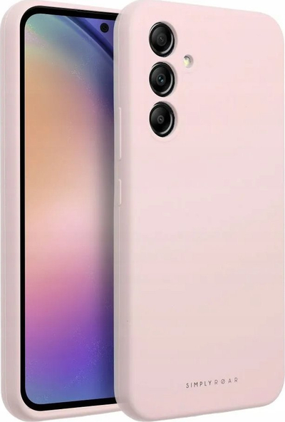 Këllëf telefoni Roar Cloud Skin për Samsung Galaxy A54 5G, silikon, rozë e çelët