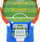 Lojë tavoline futbolli LeanToys Mini, 38x18cm, me 2 topa, me shumë ngjyra