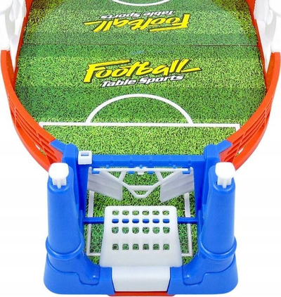 Lojë tavoline futbolli LeanToys Mini, 38x18cm, me 2 topa, me shumë ngjyra