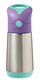 Termos për fëmijë b.box Chill Out, 350ml, me pipë, inox blu